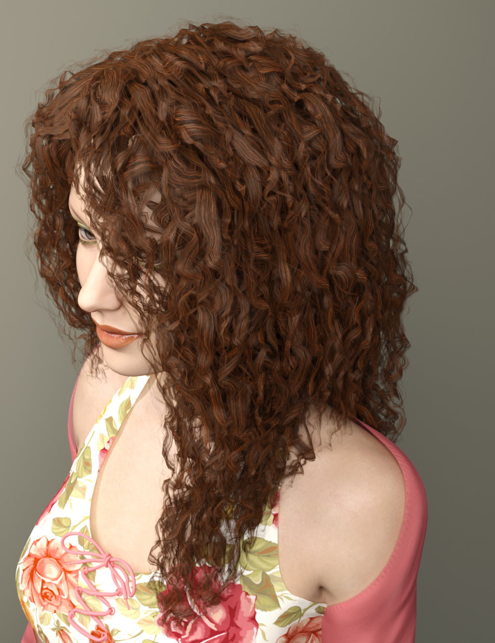 Rosaline Hair for Genesis 3 Female(s)