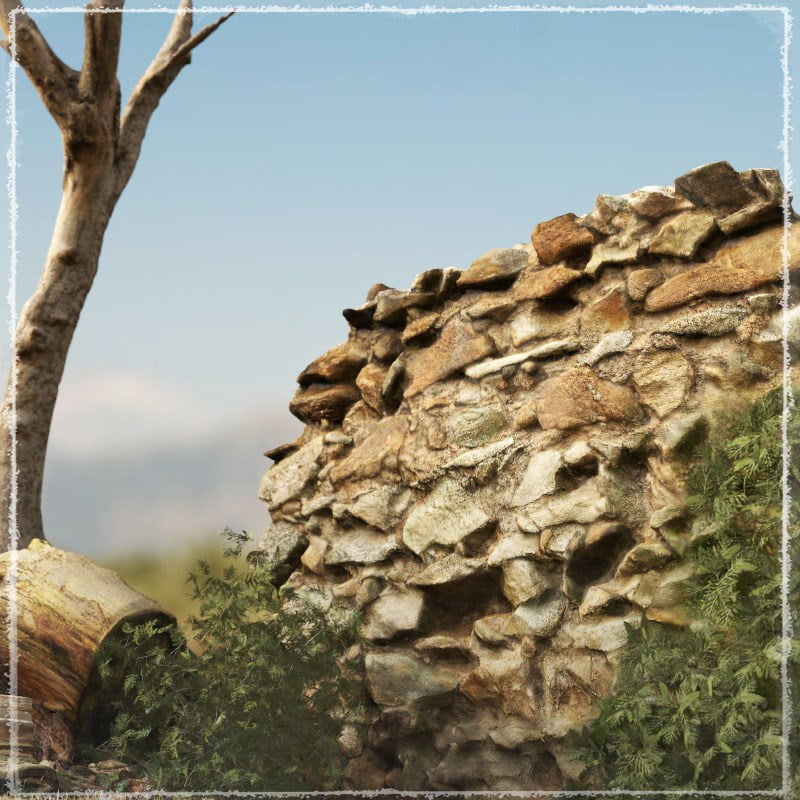 3D Scenery: Drywood Ruins