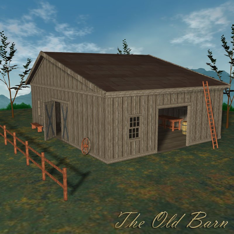 Old Barn Set by Richabri