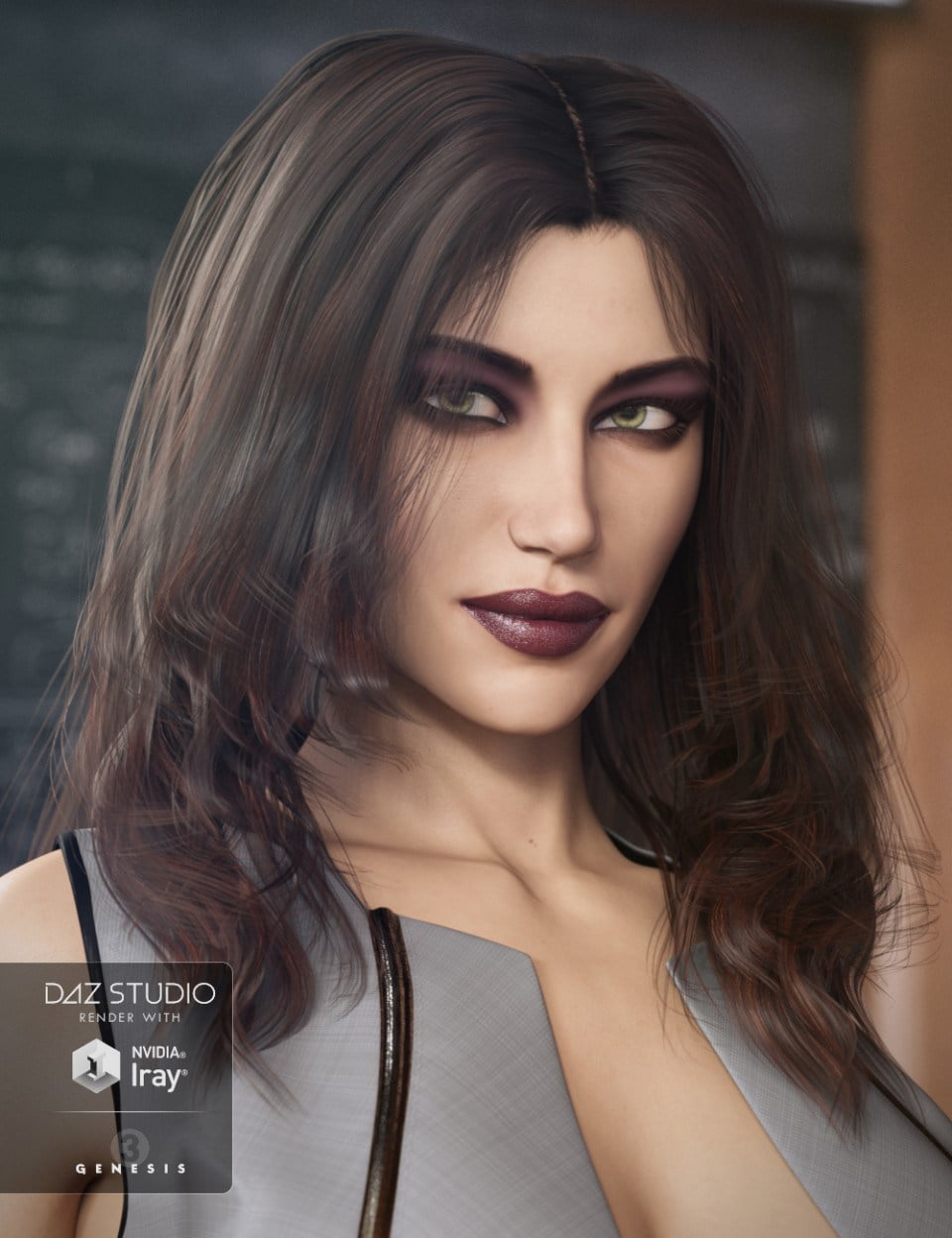 Katherine Hair for Genesis 3 Female(s)