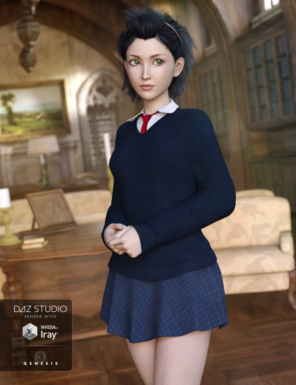 New Semester Outfit for Genesis 3 Female(s)