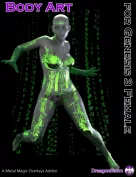 Metal Magic Overlays Addon - Body Art for Genesis 3 Female(s)