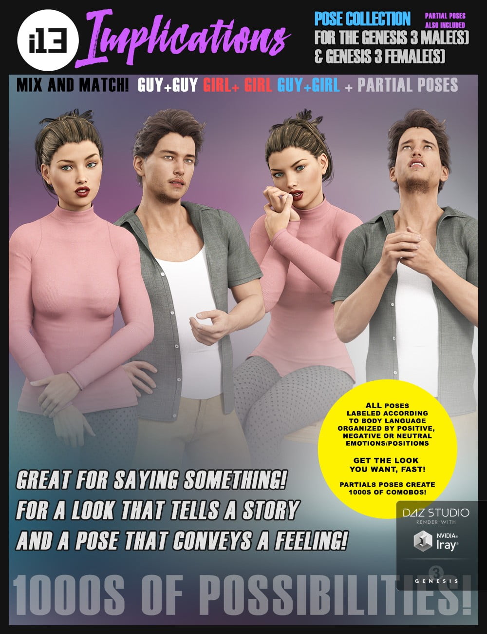 i13 IMPLICATIONS for the Genesis 3 Male(s) and Genesis 3 Female(s)