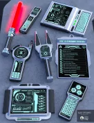 Sci Fi Hand Gadgets 1