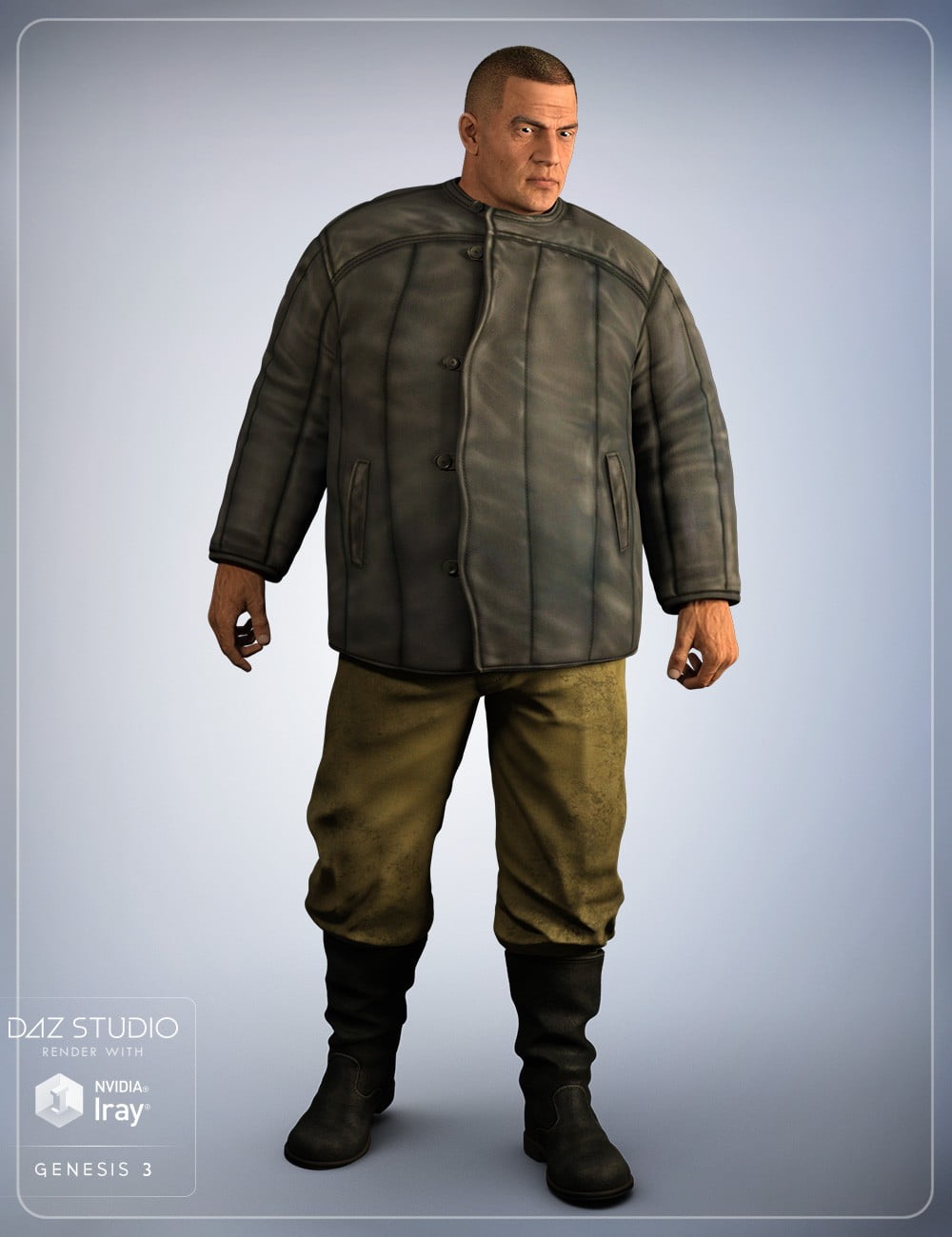 Russian Clothing for Genesis 3 Male(s)