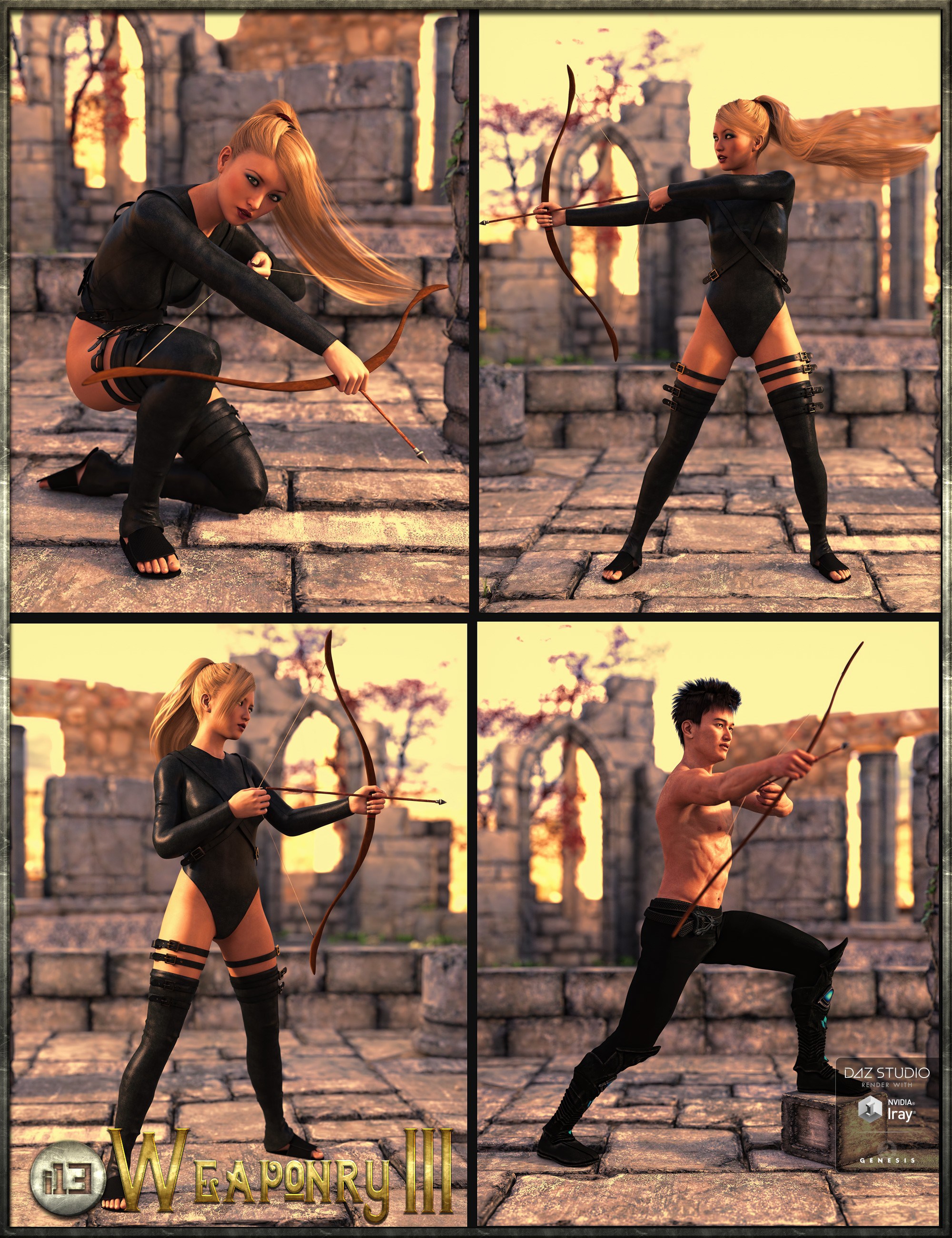 i13 Weaponry 3 and Poses