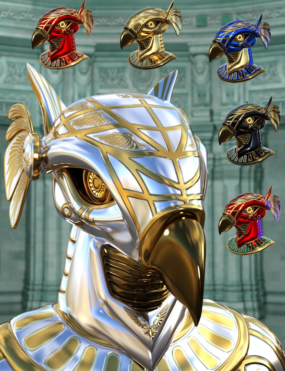 Sky Gods Horus for Genesis 3 Male(s)