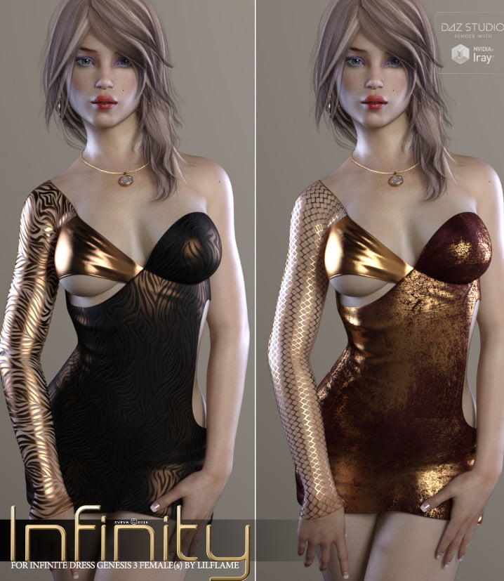 Infinity for Infinite Dress Genesis 3 Females