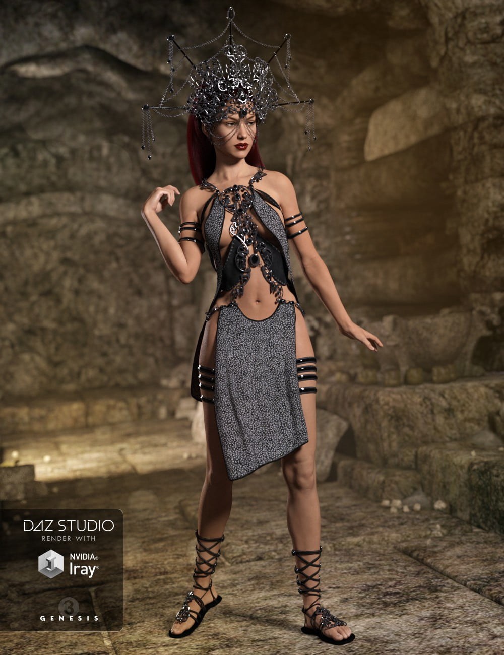 Mistress Arachne Outfit Textures