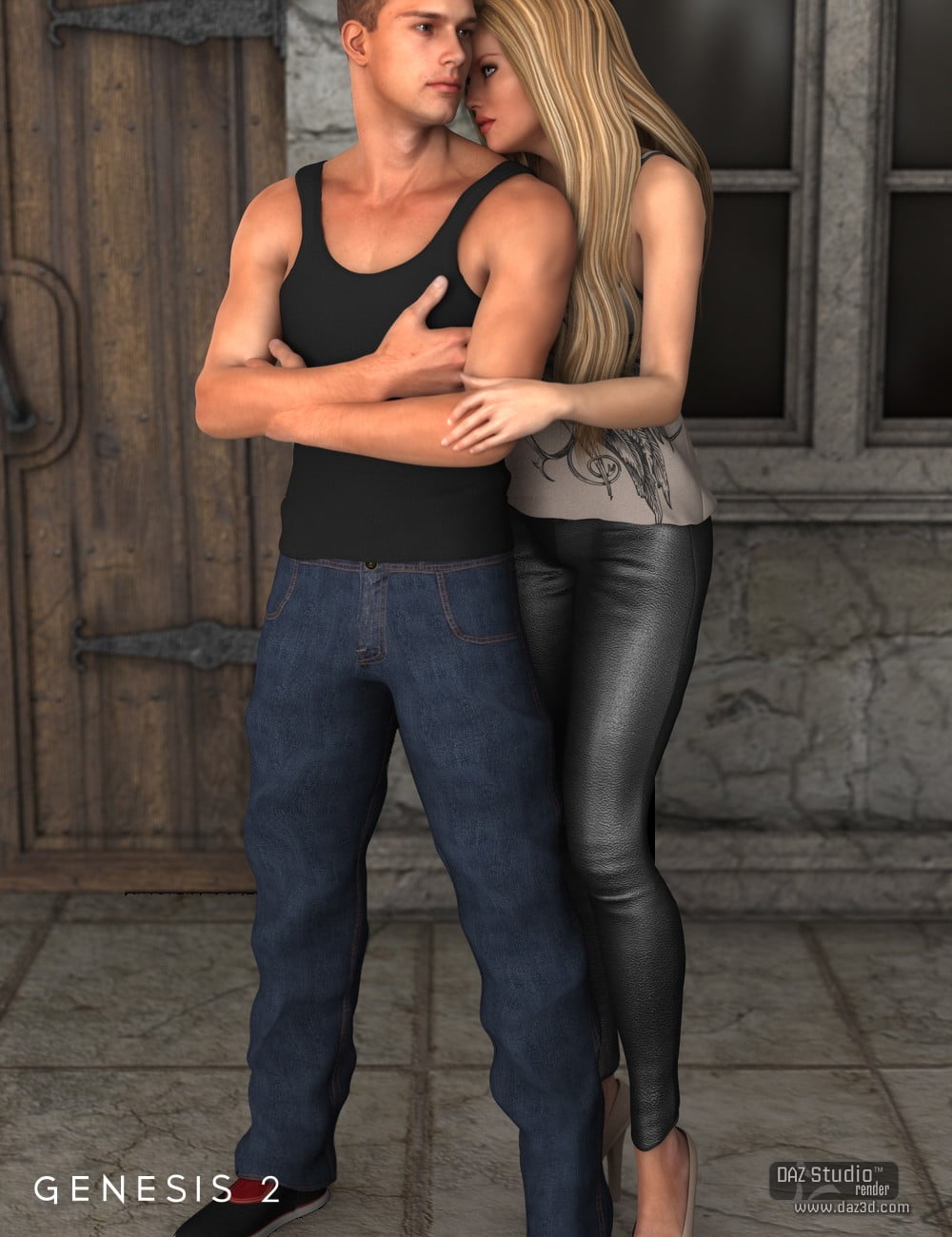 Street Outfit for Genesis 2 Male(s)