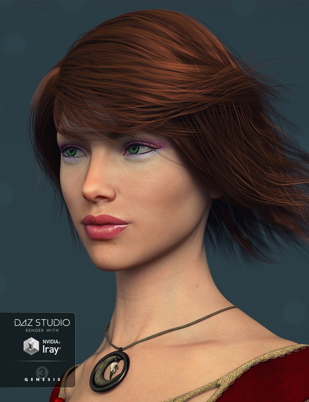 Bonny Hair for Genesis 3 Female(s)