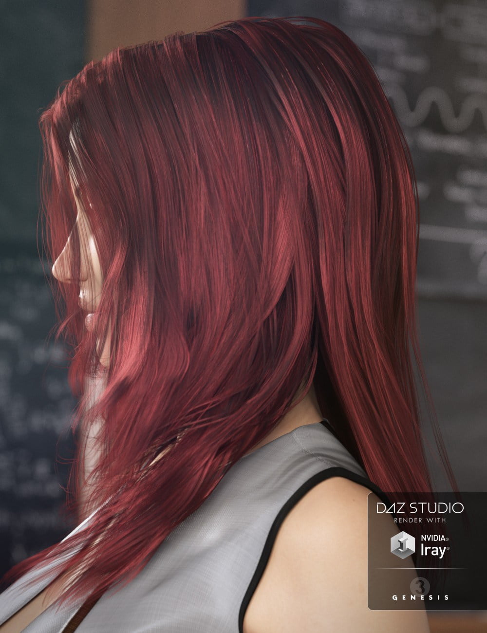 Katherine Hair for Genesis 3 Female(s)