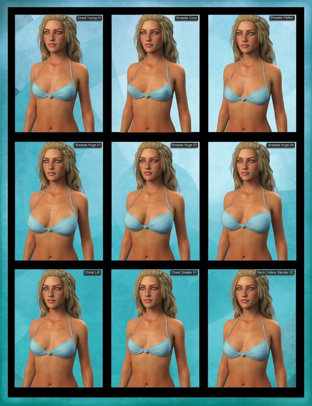 Genesis 3 Female Body Morph Resource Kit 2