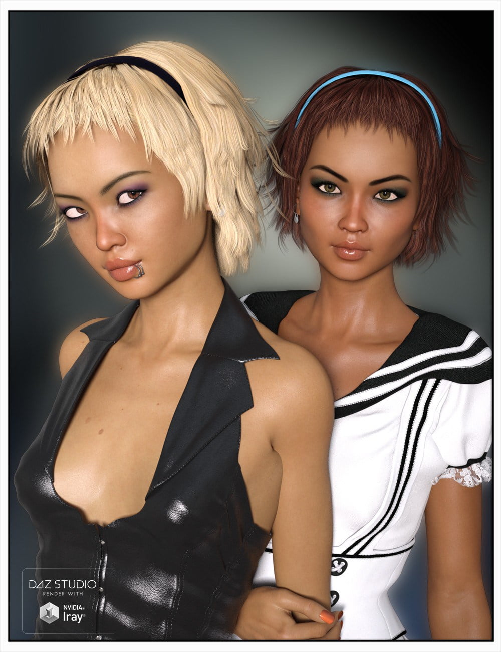 Kono Hair for Genesis 3 Female(s)