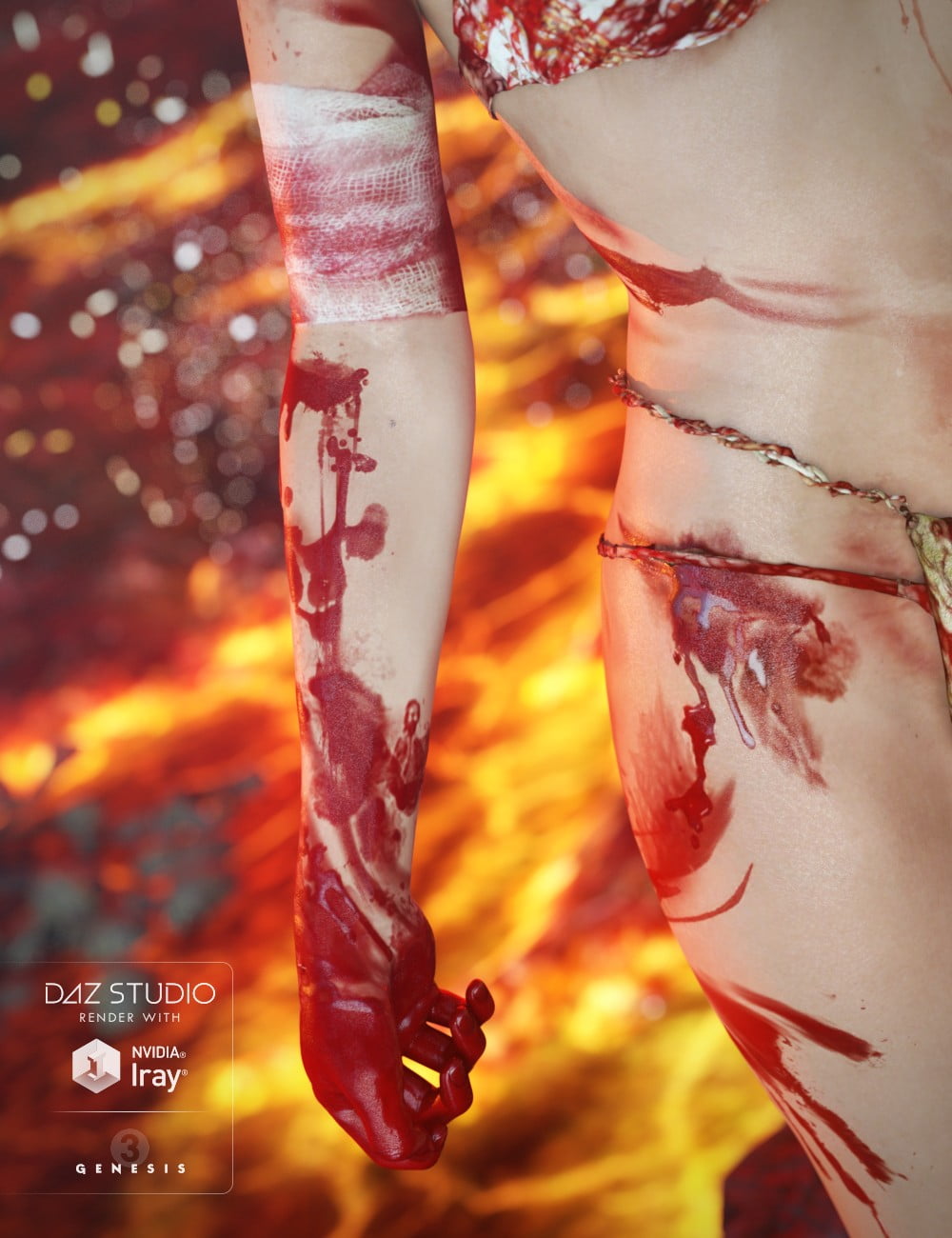 Additional Blood Layers for Genesis 3 Female(s)