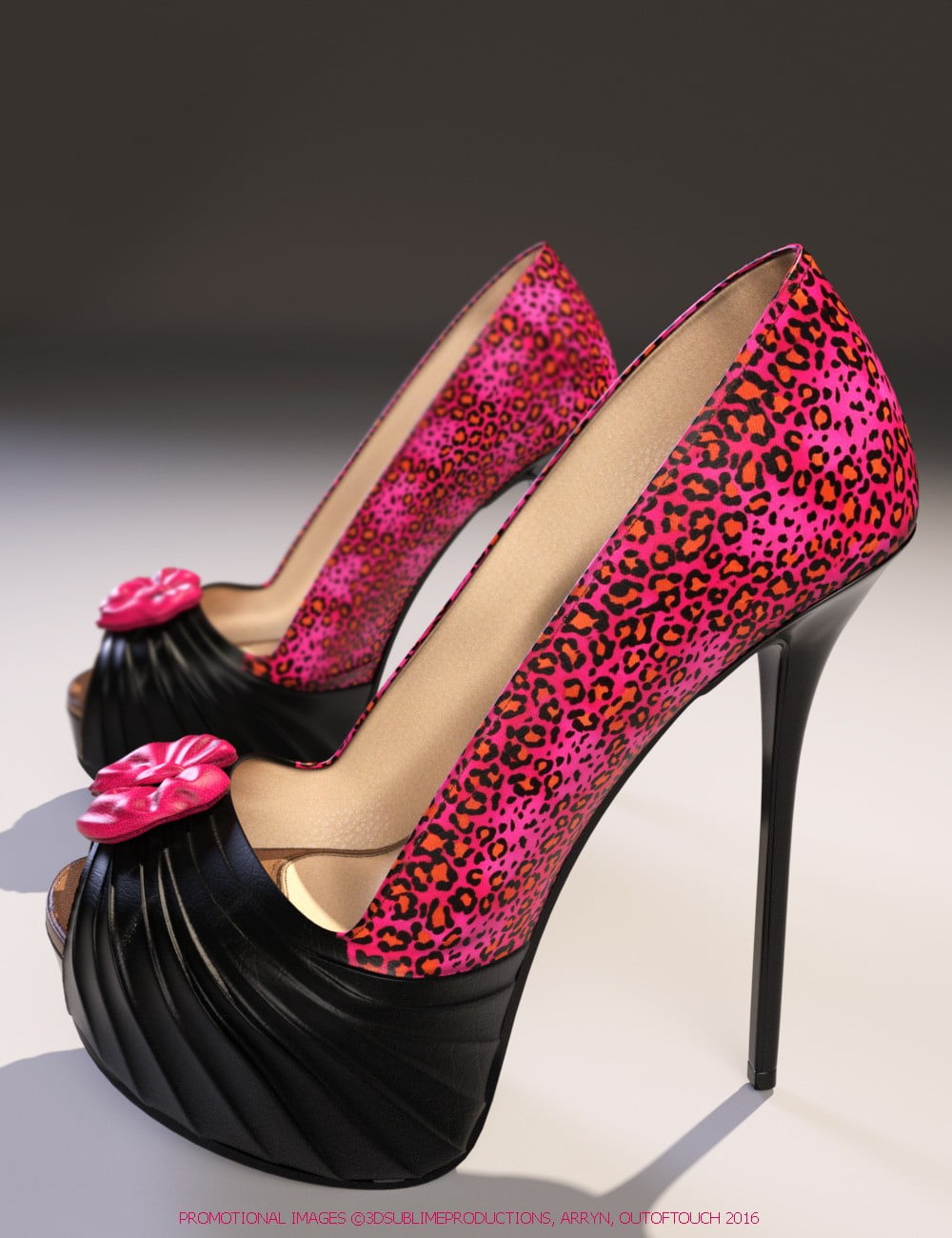 Eliza High Heels for Genesis 3 Female(s)