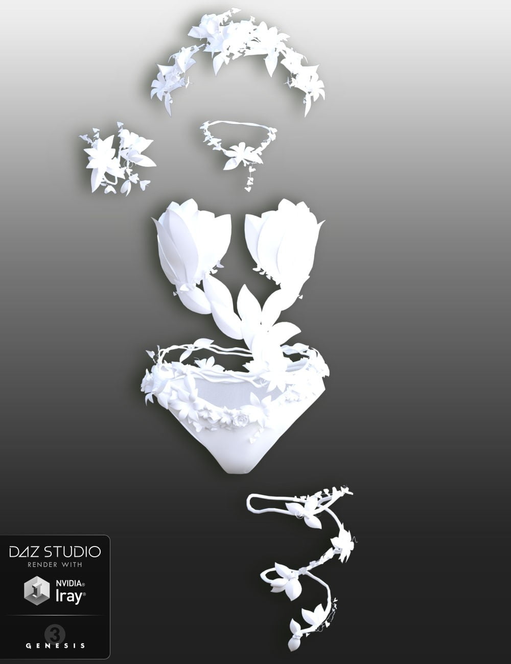 Lylia Outfit for Genesis 3 Female(s)