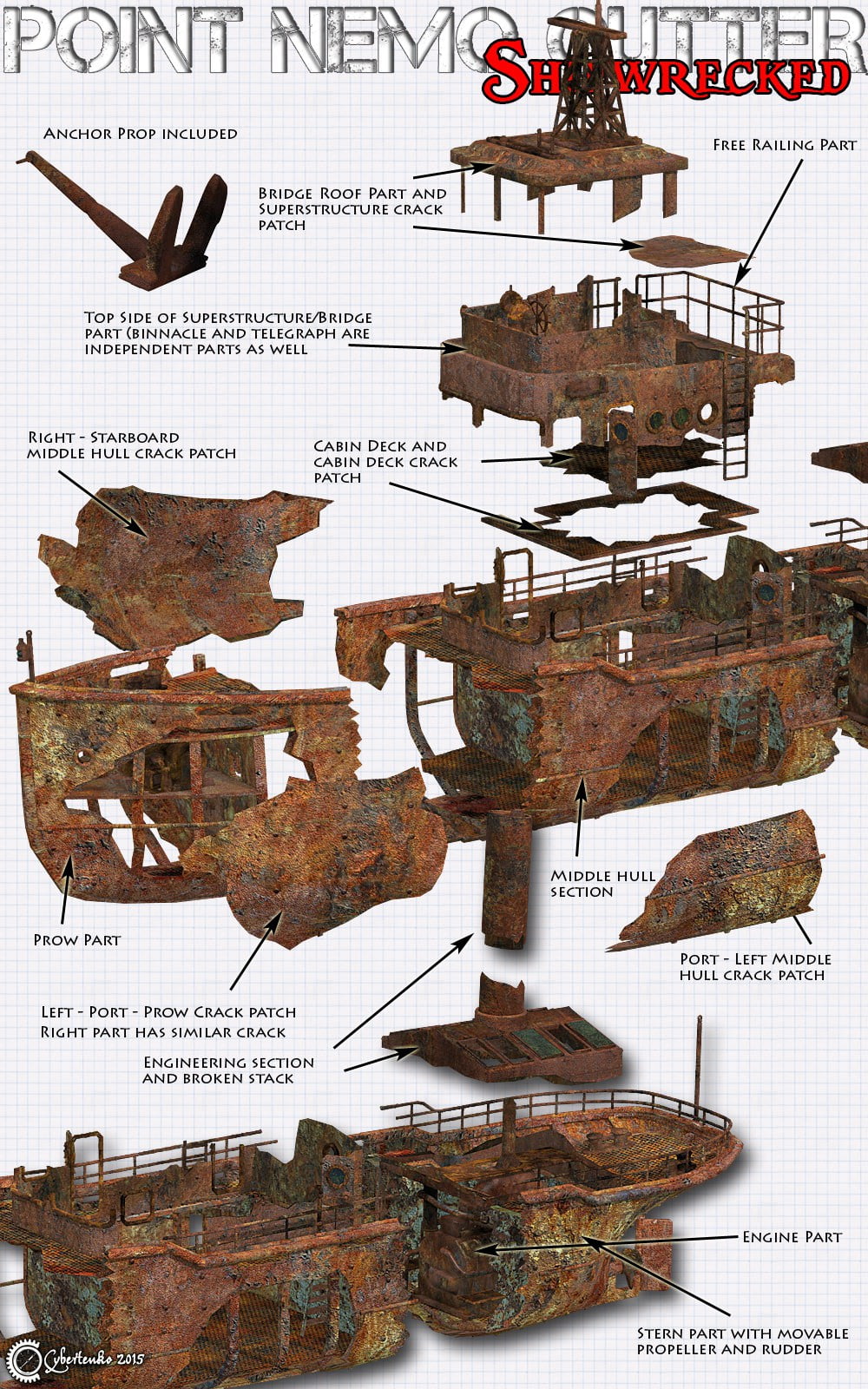 Point Nemo Cutter - Shipwrecked