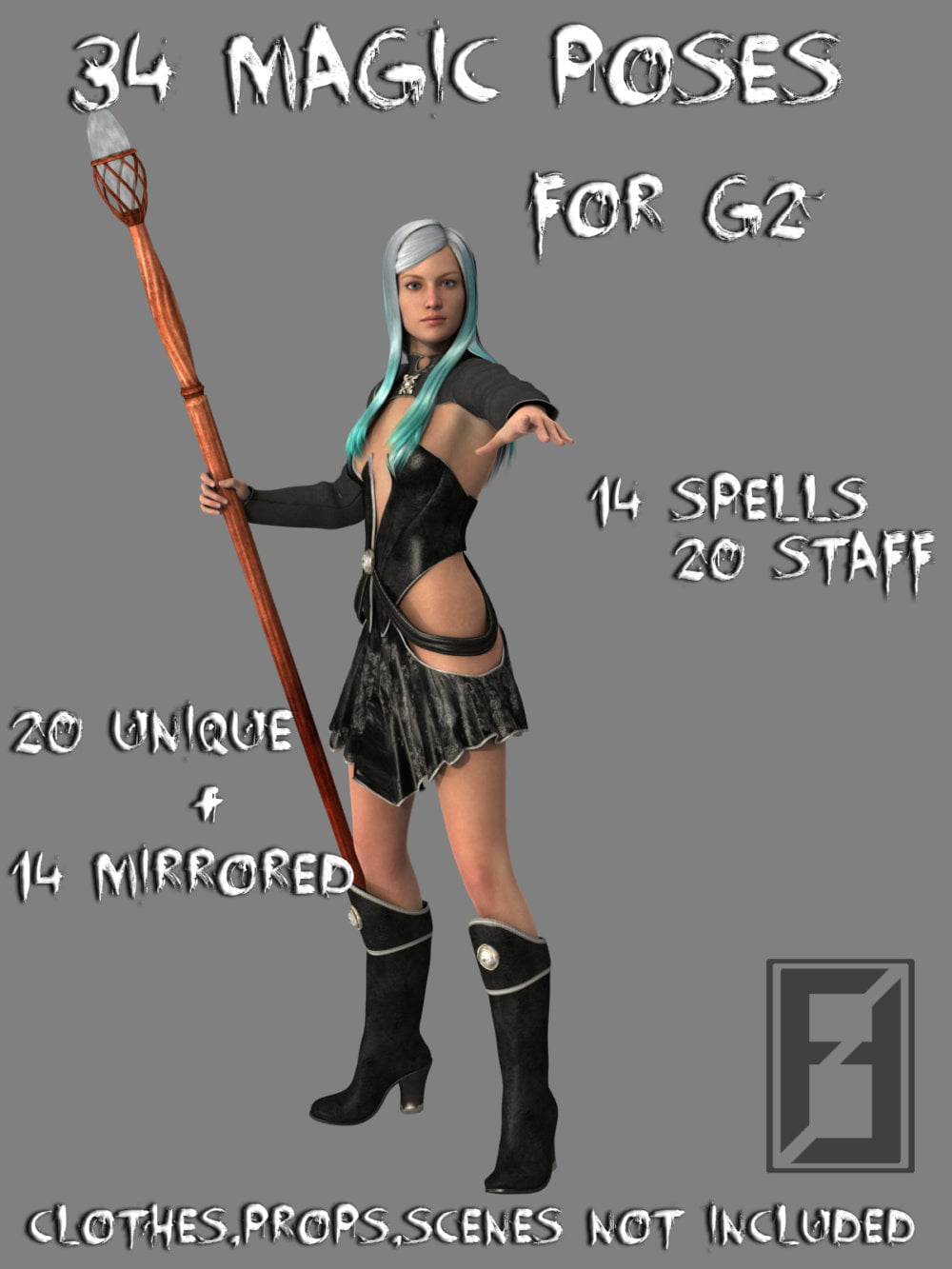 Magic - Poses For Genesis 2