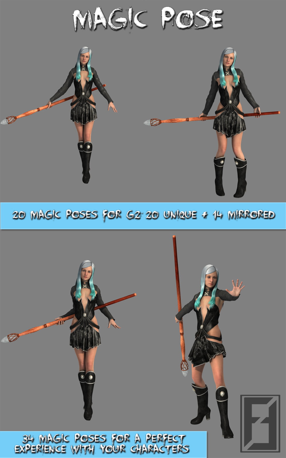 Magic - Poses For Genesis 2