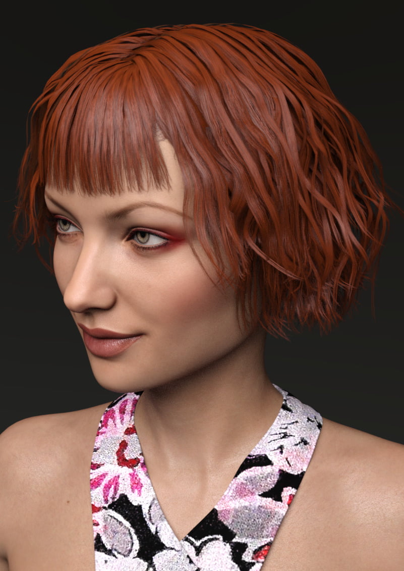 Messy Joan Hair for Genesis 3 Female(s)