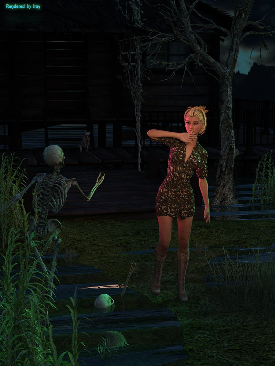 The Haunting of G3F - Pose and Expressions