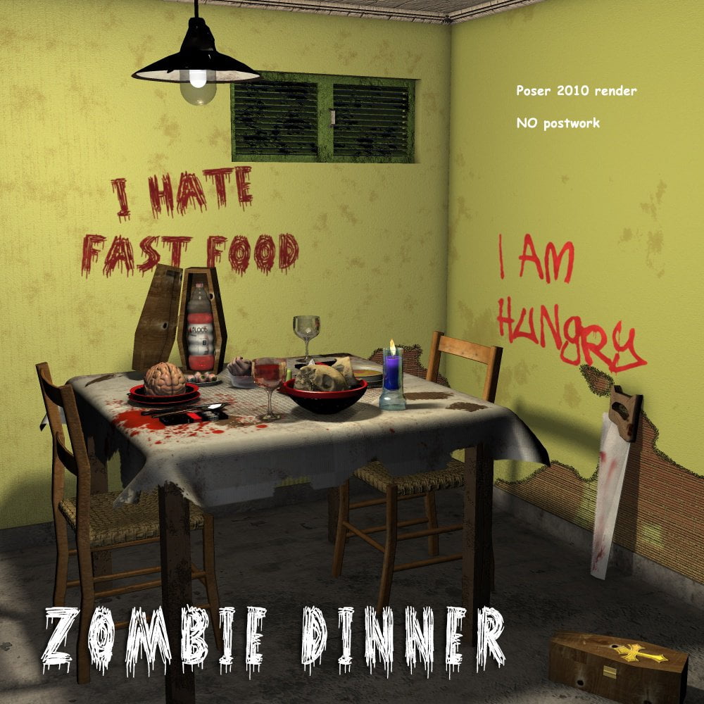 Zombie dinner