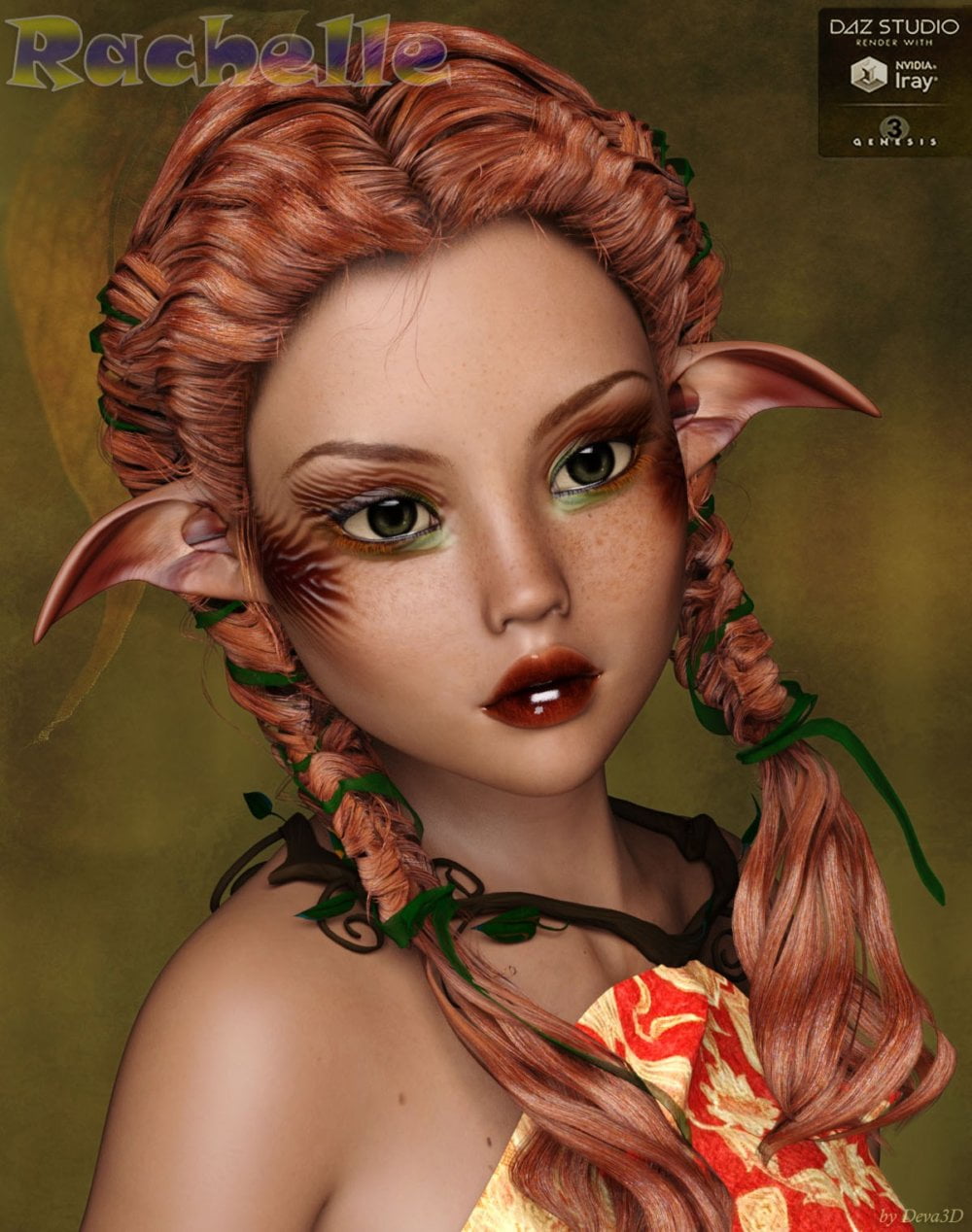 TDT-Rachelle for Genesis 3 Female