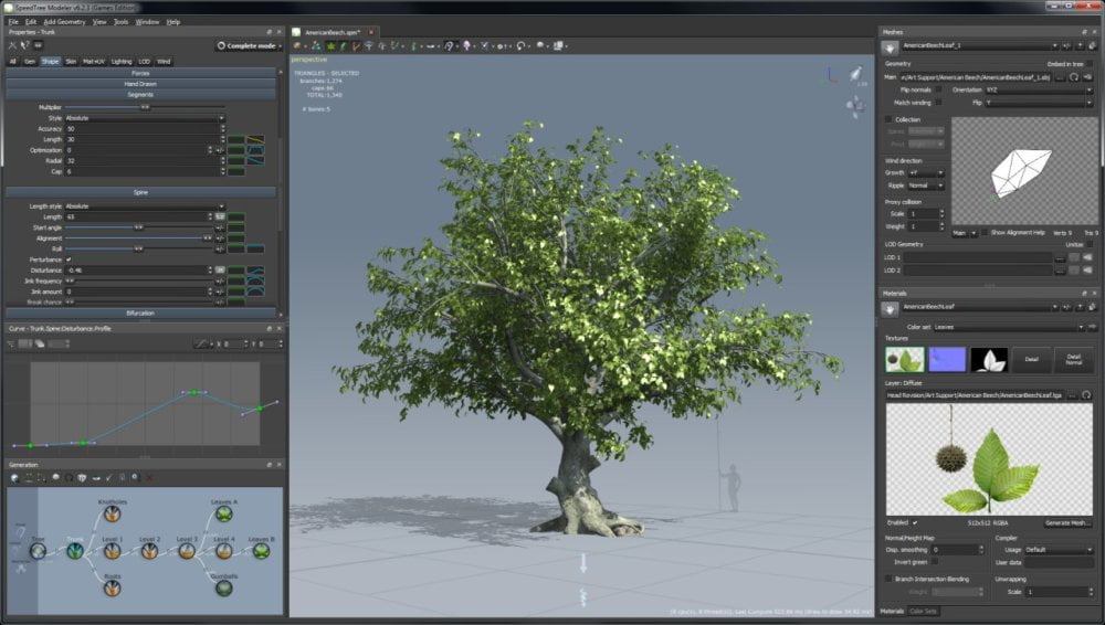 SpeedTree Cinema V7.0.7 Win-x64