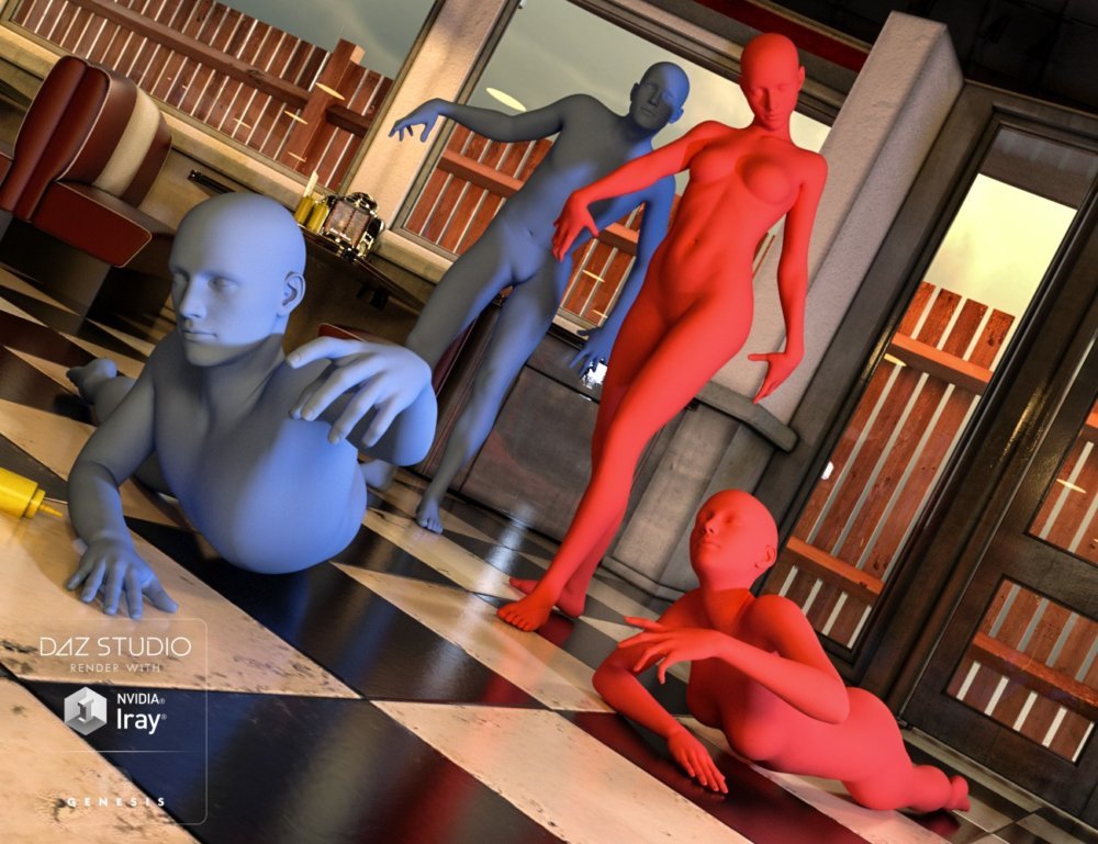 Moonshines Diner Zombies Are Inside