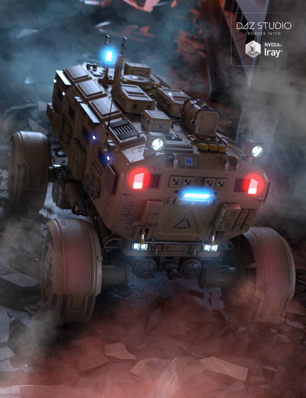 Sci-fi Rover trailer