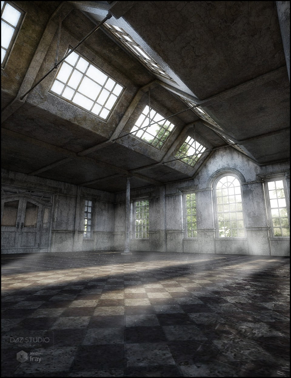 West Park Day Room Iray Addon