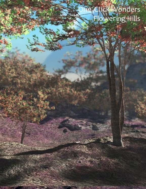 Flowering Hills for Vue – One Click Wonders