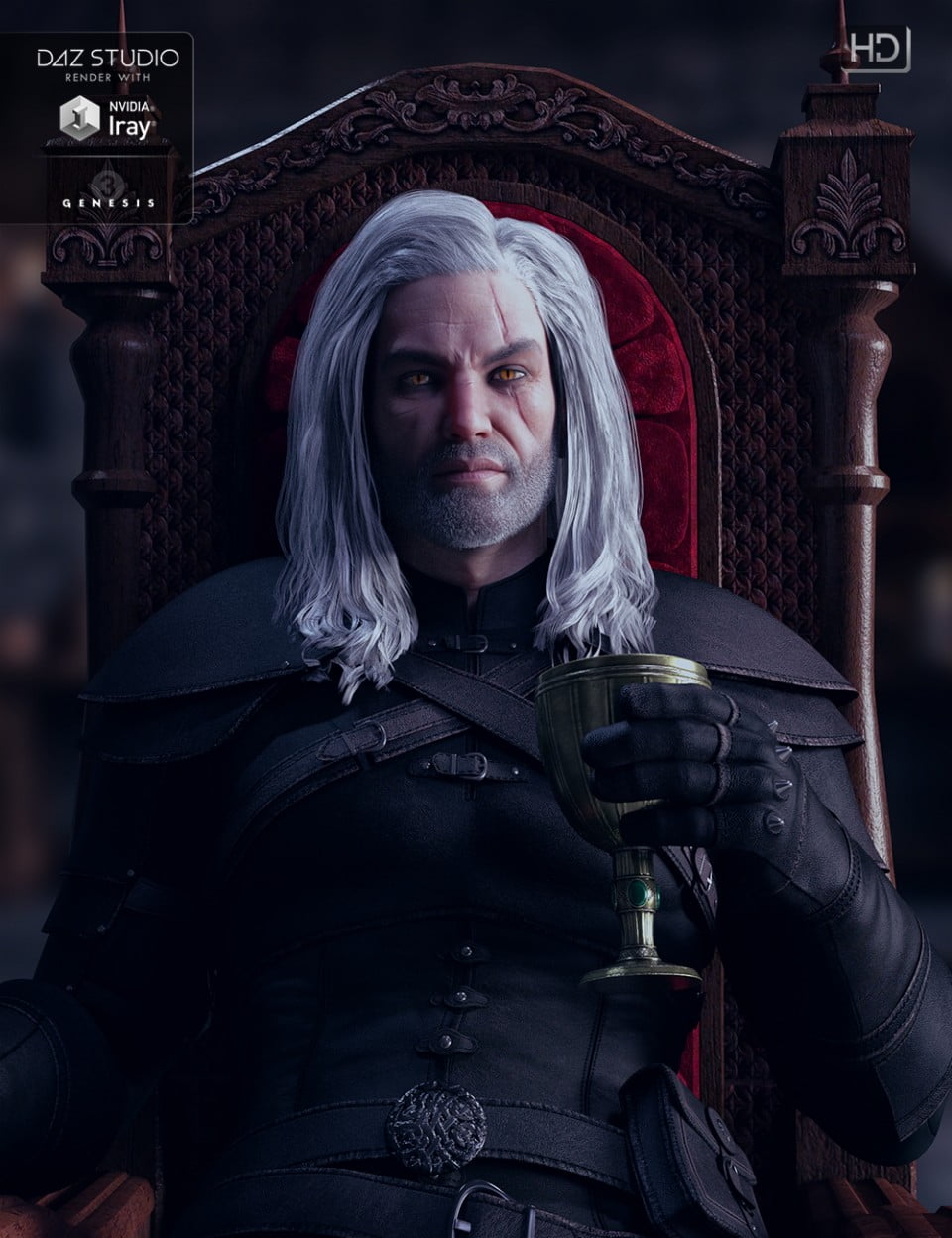 Gwenbleiz HD and Beard for Michael 7