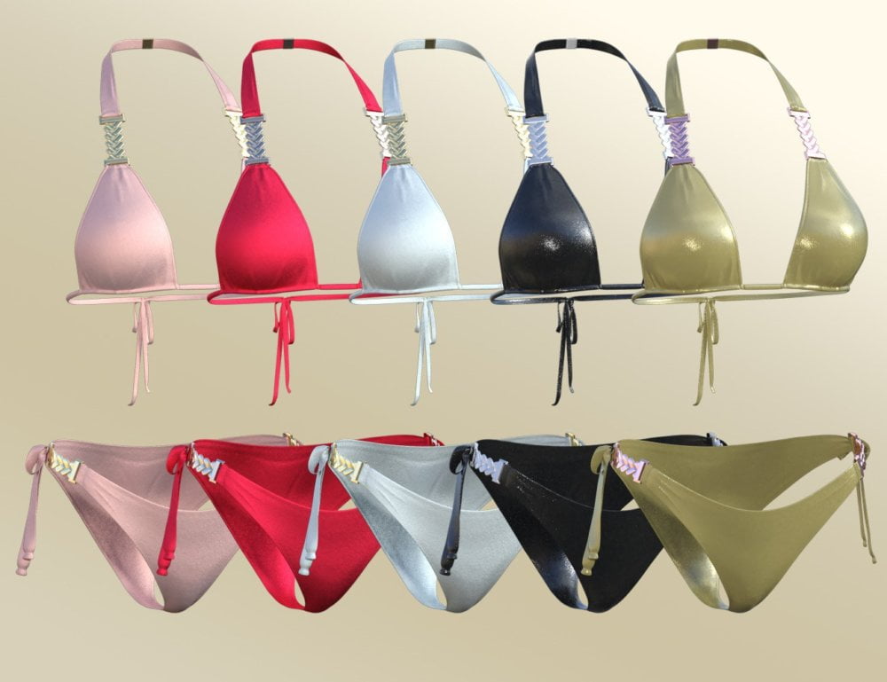 Luxury Bikini for Genesis 3 Female(s)