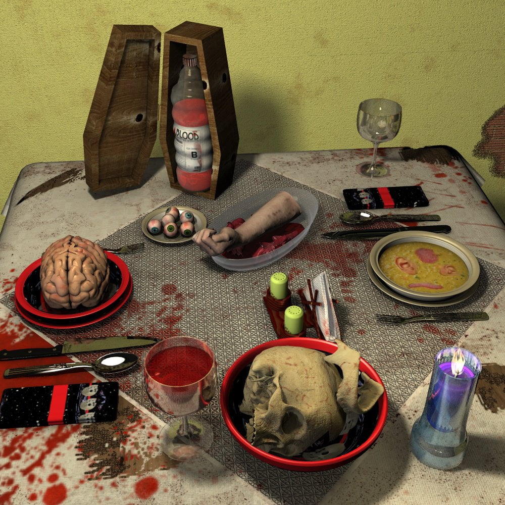 Zombie dinner