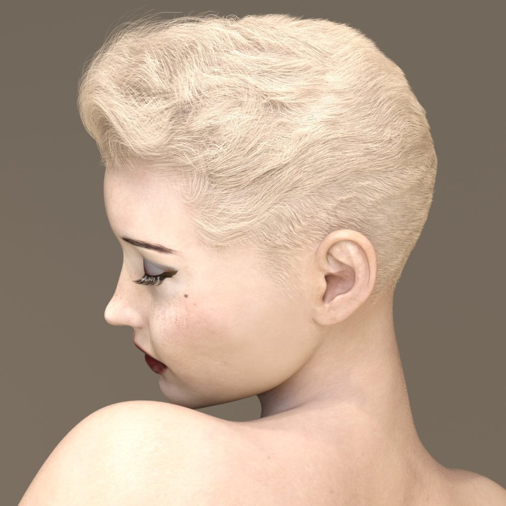 The Business Hair for Genesis 3 Male and Female
