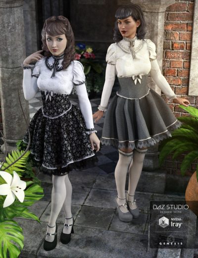 00-daz3d_gothic-lolita-outfit-textures-2