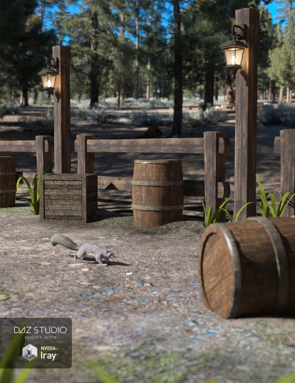 Ranch Environment Prop Set