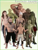 HFS Fantasy Shapes for Genesis 3 Male(s)
