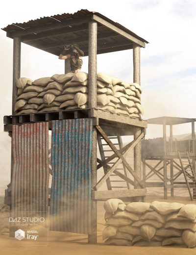 00-main-post-apocalyptic-guard-tower-daz3d-1