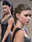Sporty Ponytail Hair and OOT Hairblending 2.0 for Genesis 3 Female(s)
