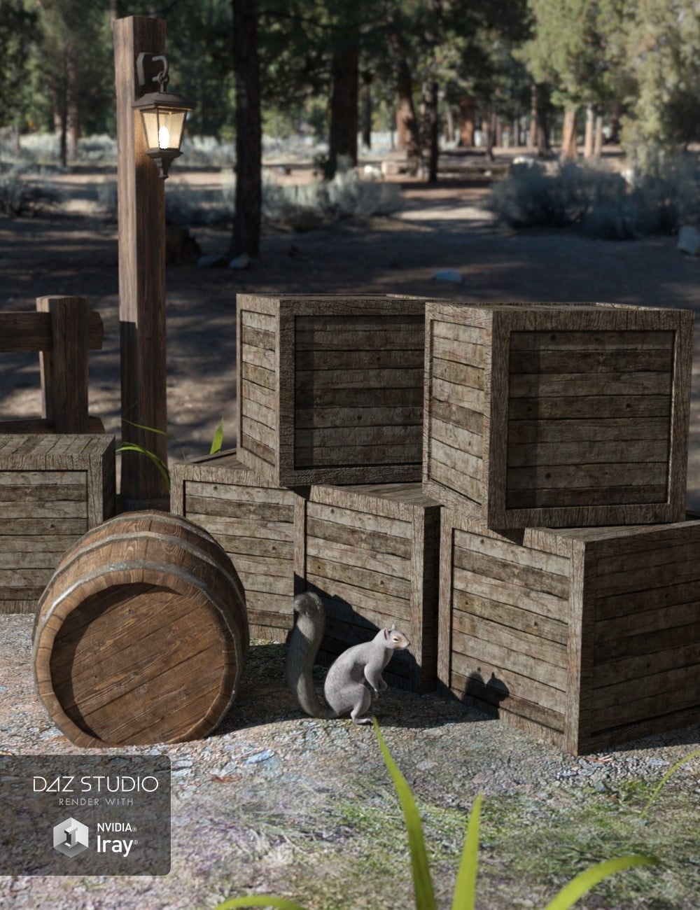 Ranch Environment Prop Set