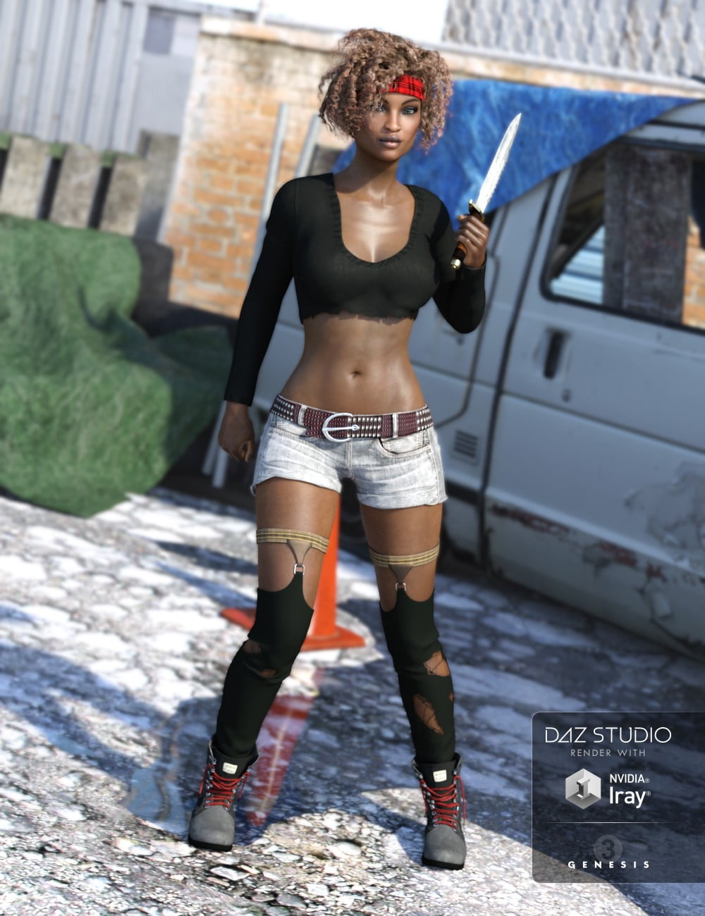 Urban Rogue Outfit Textures
