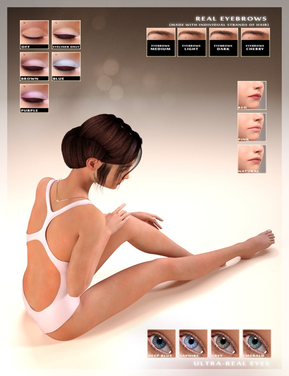 Teen Princess Leila for Genesis 3 Female(s)