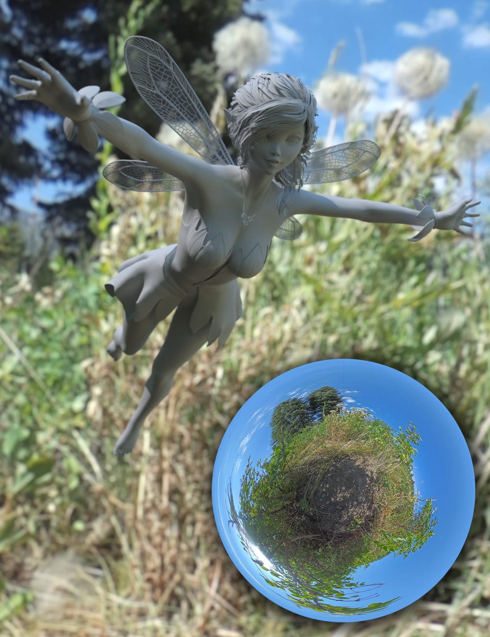 Fairy Scale IBL - Forest Pixie HDRI Environments