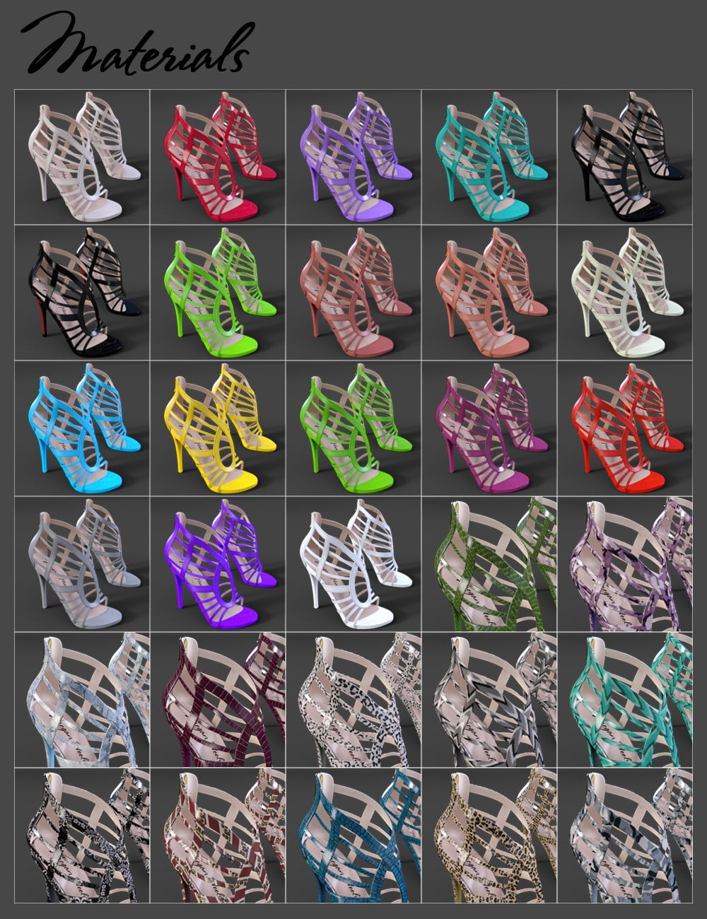Megan Heels for Genesis 3 Female(s)