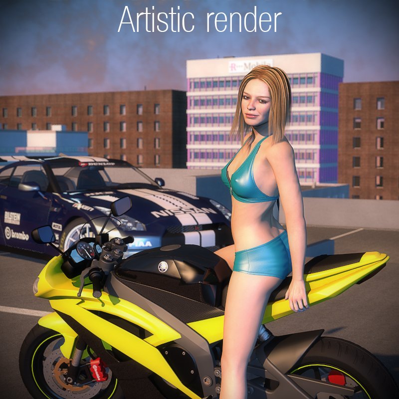 Racing Motorcycle R6