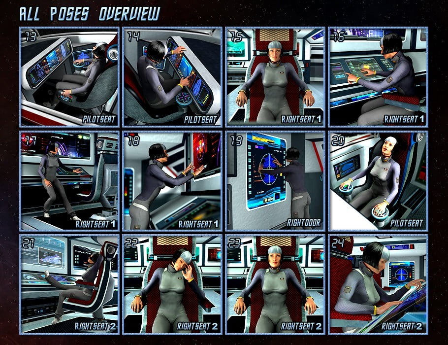 30 Poses for Ironstar