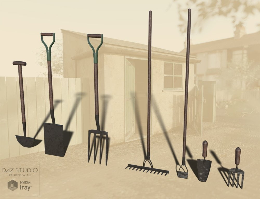 The Gardeners Potting Shed Tools